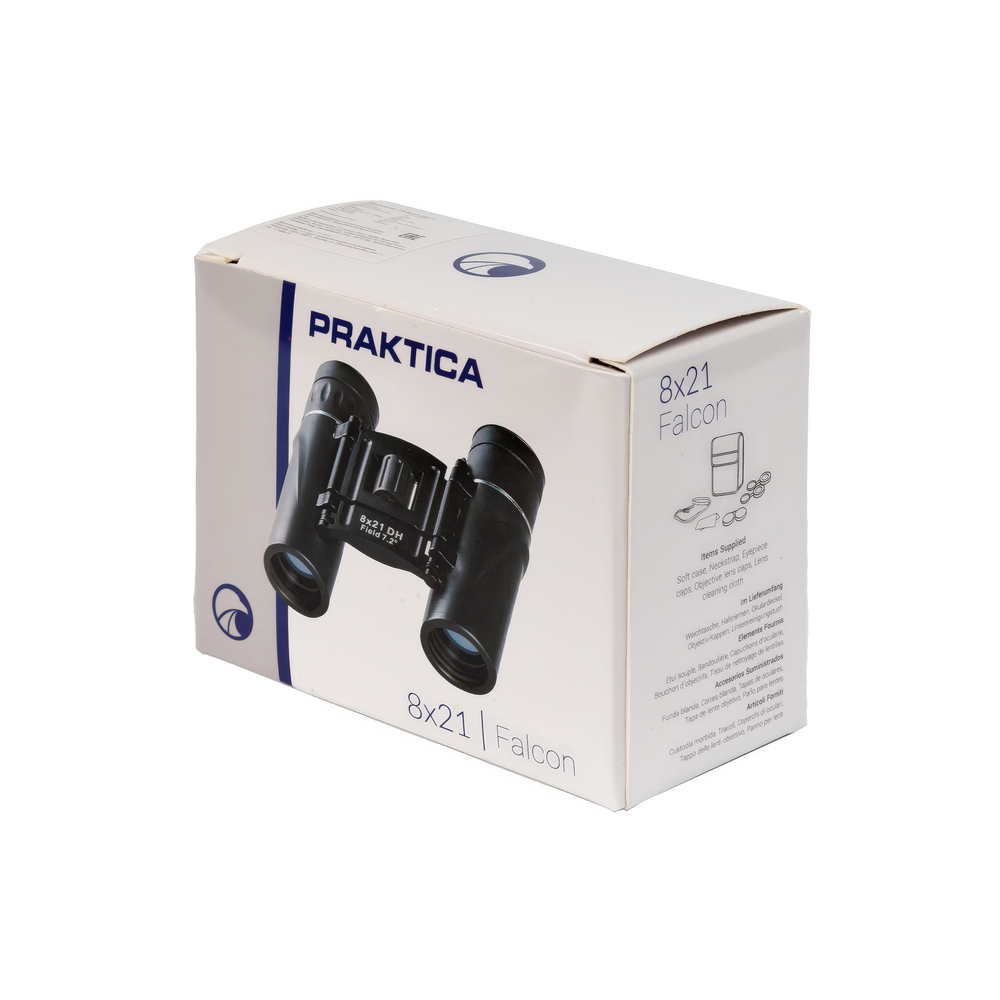 Бинокль Praktica Falcon 8x21 Black - Упаковка 2
