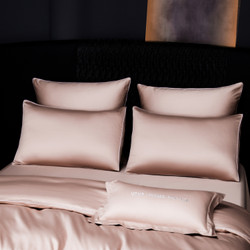 Комплект постельного белья на резинке Однотонный Сатин Премиум «Молочный сатин»