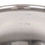 Кастрюля нерж, 4.7 л, с крыш, Daniks, Валетта, QS-2-22/GS-01616-22CA, индукц