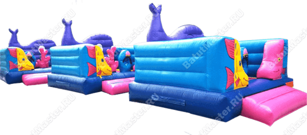 Коммерческий надувной батут "Морское царство 2"