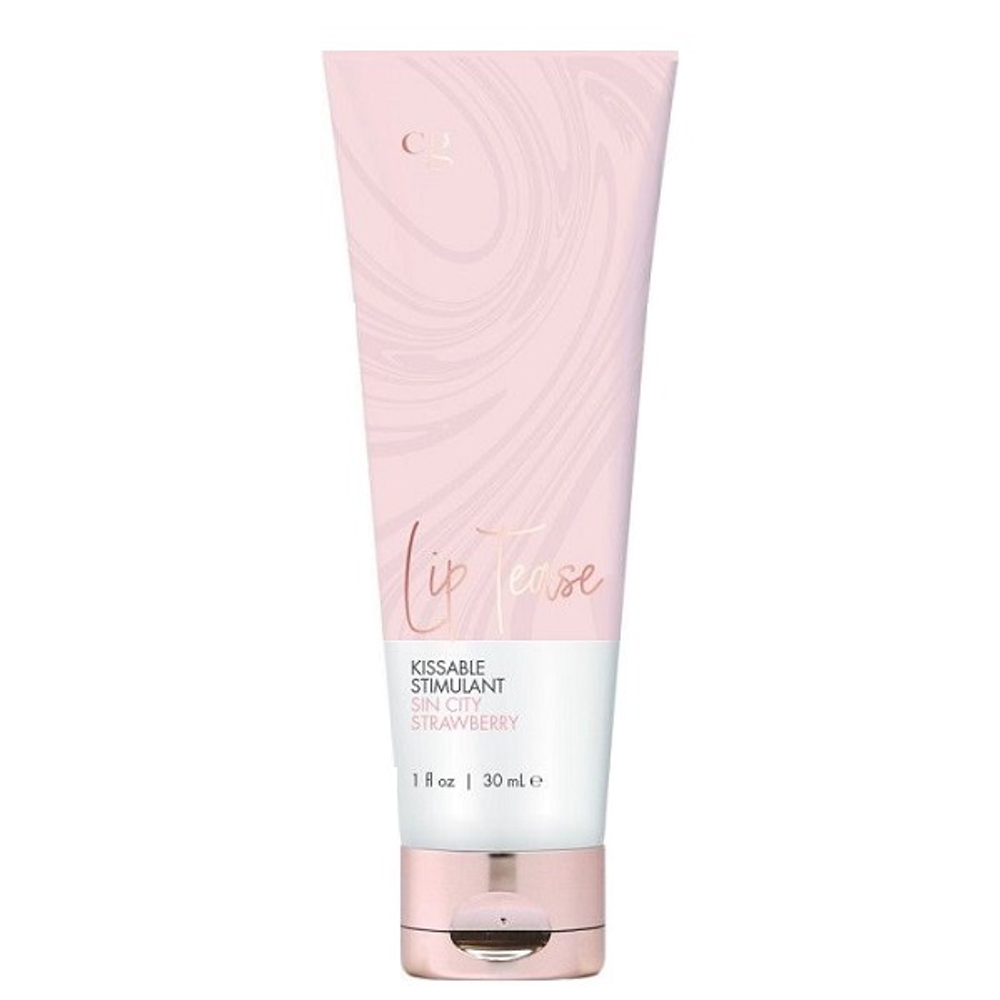 Возбуждающий гель для клитора со вкусом клубники CG Sin City Strawberry