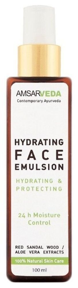 Amsarveda Hydrating Face Emulsion Увлажняющая эмульсия для лица, 100 мл