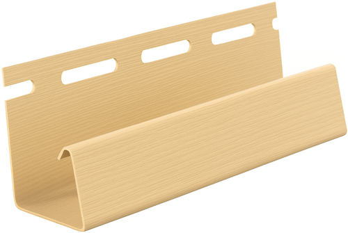 Сайдинг J-профиль Бежевый 3005мм Ю-Пласт коллекция Классик