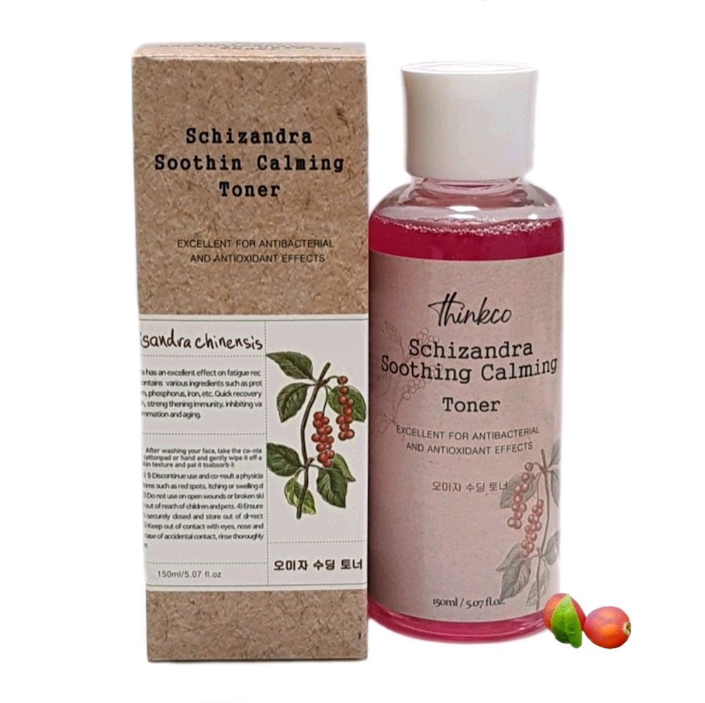 Тонер успокаивающий, с экстрактом Лимонника Thinkco Schizandra Soothing Calming TONER, 150 мл.