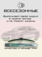 Щетки стеклоочистителя HUOYE Y8 600/600 мм на MercedesBenz CClass | Push button