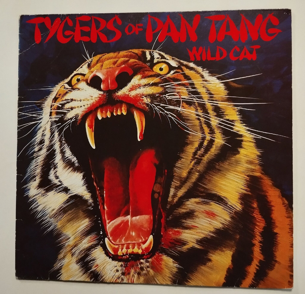 Винтажная виниловая пластинка LP Tygers Of Pan Tang Wild Cat (Germany 1980)
