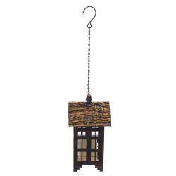 GAEM Изделие декоративное подвесное с подсвет "Домик" (3хAAA н/п), L14 W15 H29 см