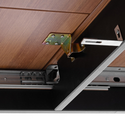 Стол Соната Люкс раздвижной/Sonata Lux extension table массив сосны, антик/чёрный, 120-(150)х75х75 см