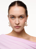 Серьги "White Berry" Gold