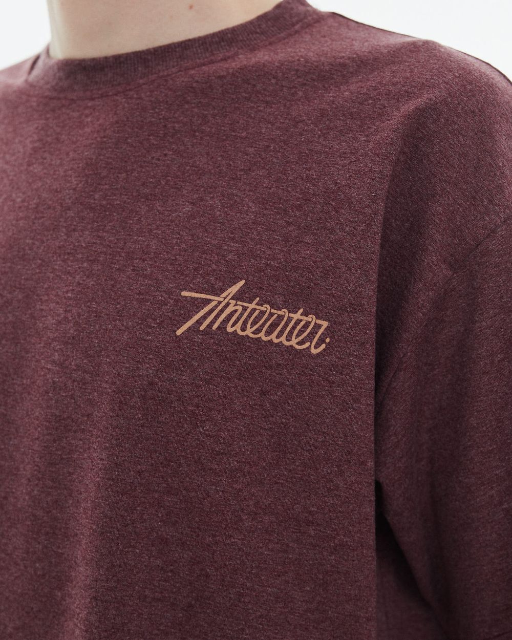 Футболка Anteater Phat 355 бордовая