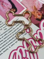 Карабин "Косточка" золотистый