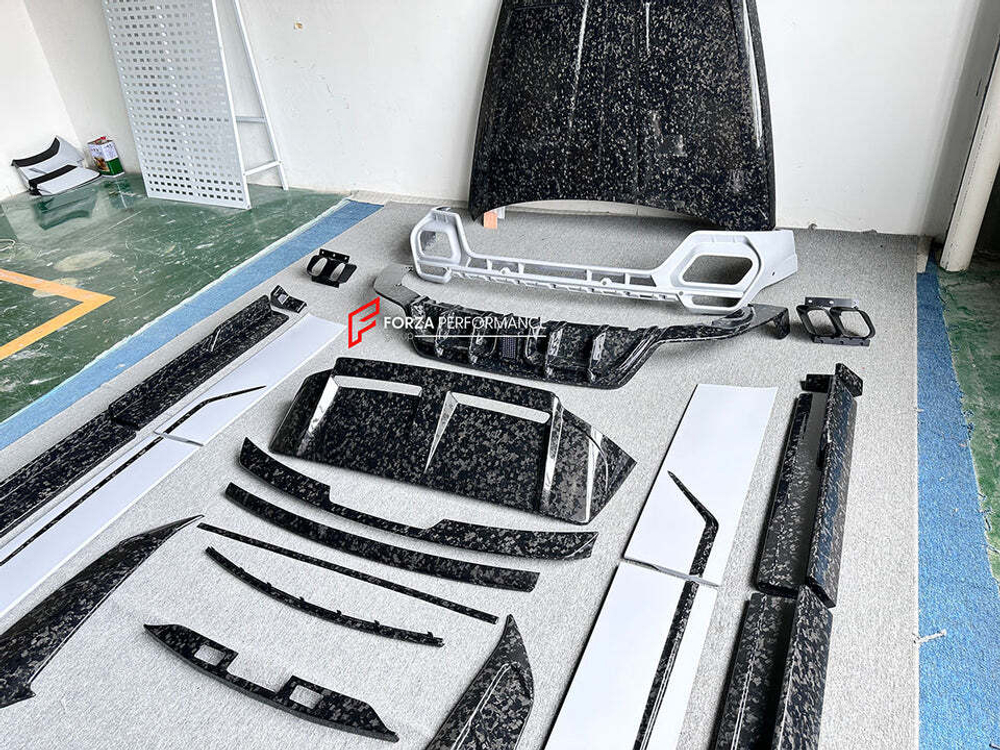 Широкий обвес из карбона для ROLLS-ROYCE CULLINAN СЕРИИ 2 2024+ Ролс Ройс Куллинан