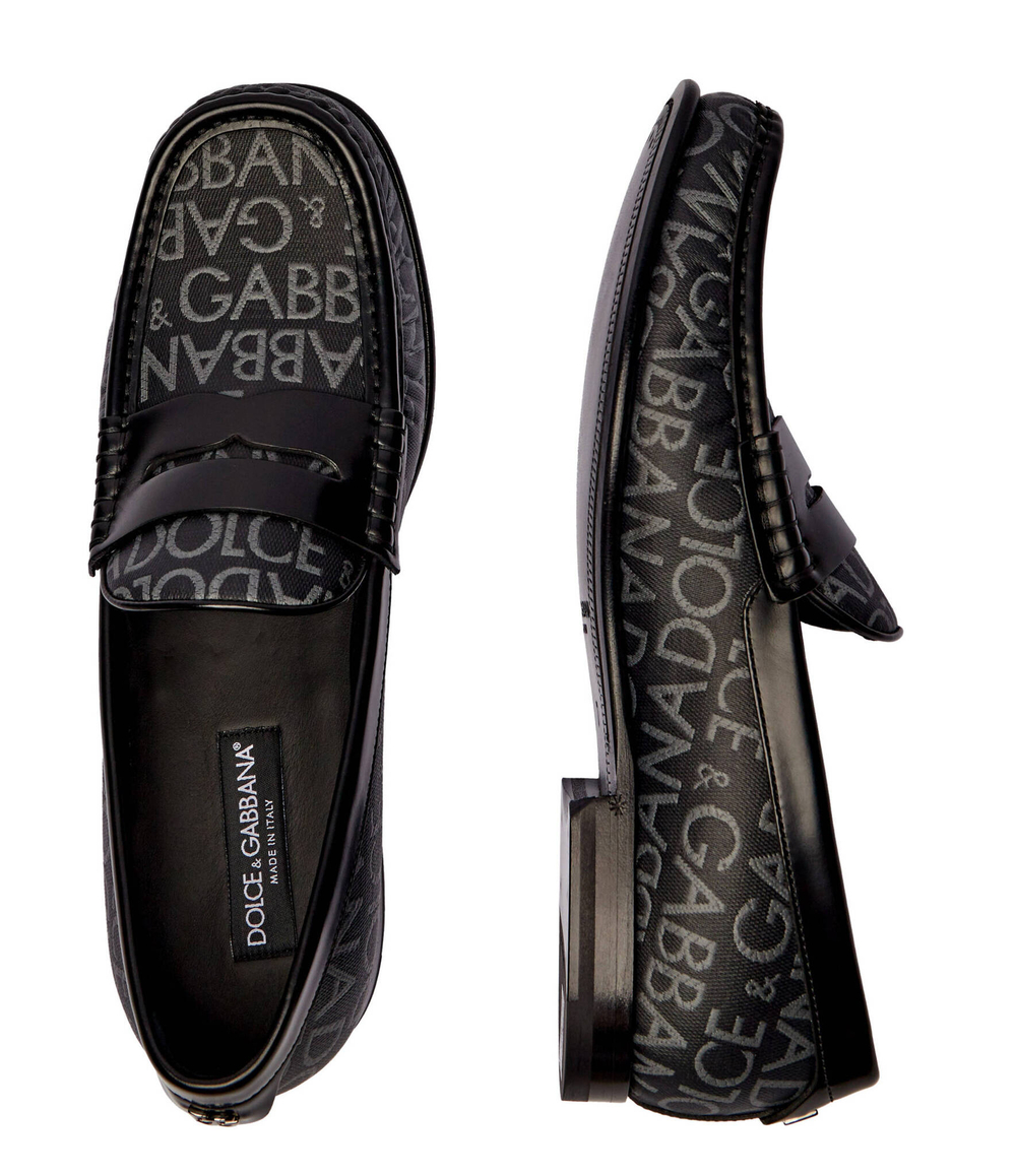 Мокасины Dolce & Gabbana - черный(A30263 A3721)