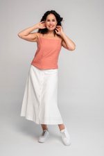 Топ женский летний на тонких бретелях под пиджак вечерний на молнии на лето базовый повседневный на каждый день блузка алый бордовый яркий легкий универсальный удобный