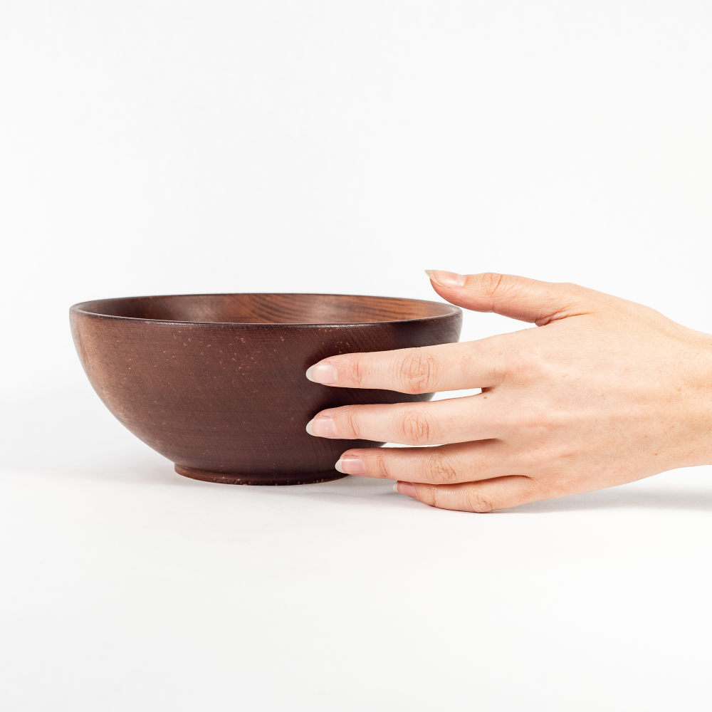 Деревянная глубокая тарелка Art of Siberia из сибирского кедра. T164