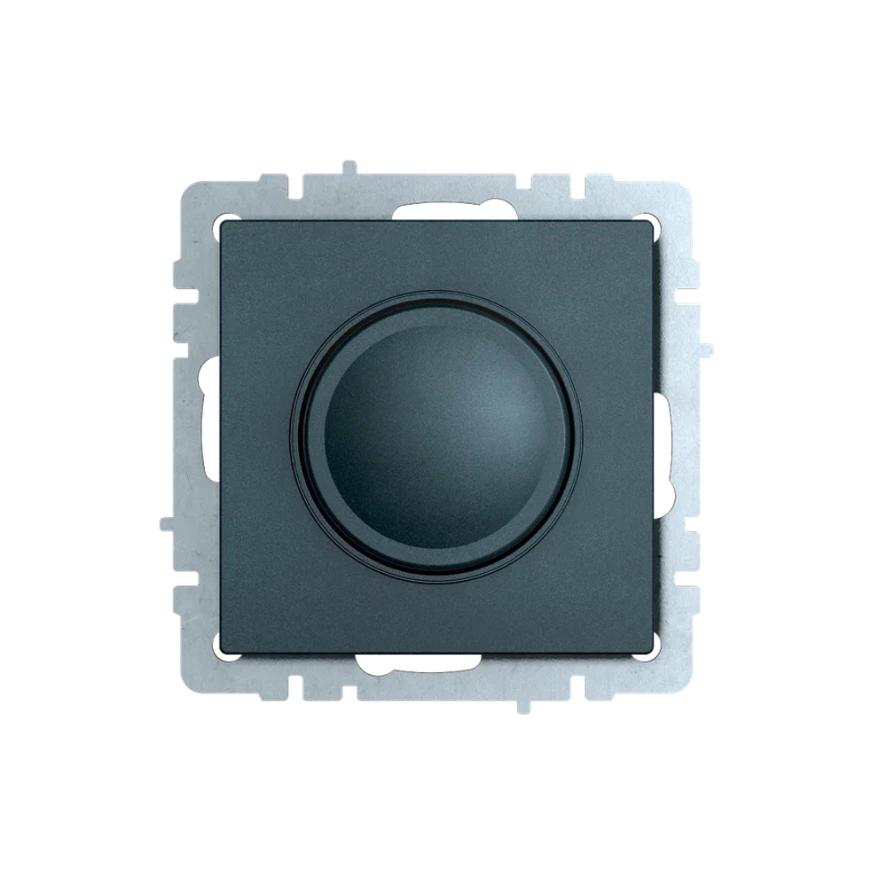 BRITE Светорегулятор поворотно-нажимной 600Вт СС10-1-0-БрМ маренго IEK