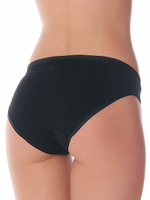 Трусы женские бикини Aura Satin черный
