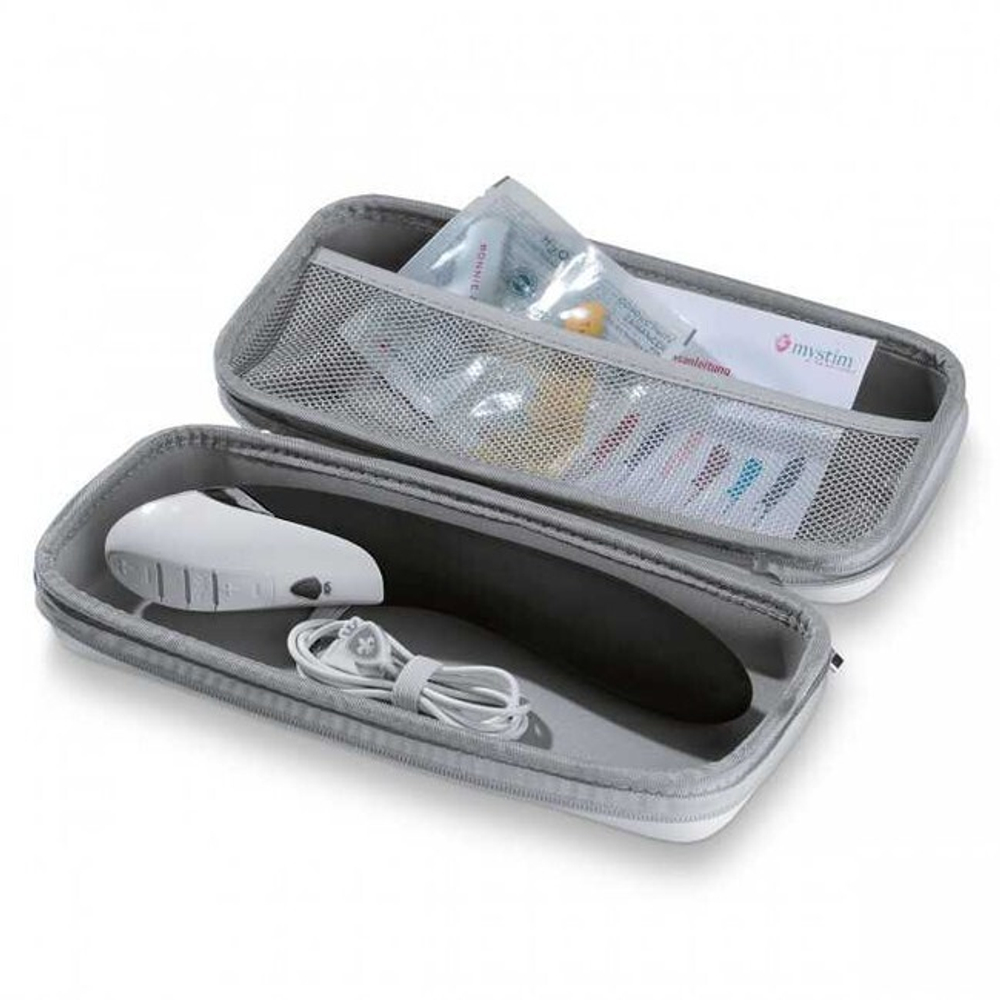 Вибромассажер c электростимуляцией Daring Danny - Black Edition (8 режимов вибрации, 5 режимов электростимуляции) (Цвет: черный)