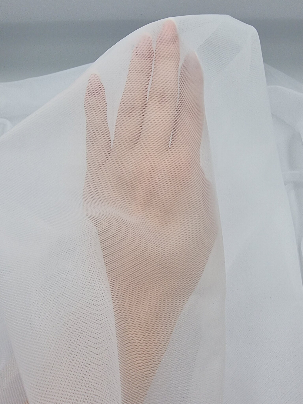 Сетка не эластичная корсетная белая 0,1 м (Китай)