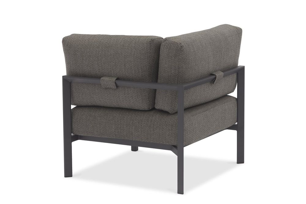 Stockholm, диван антрацит/серый, алюминий