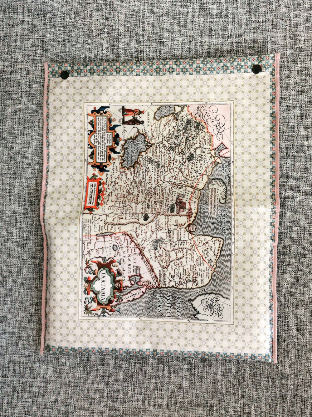 Скатерть "Средневековая карта 2"