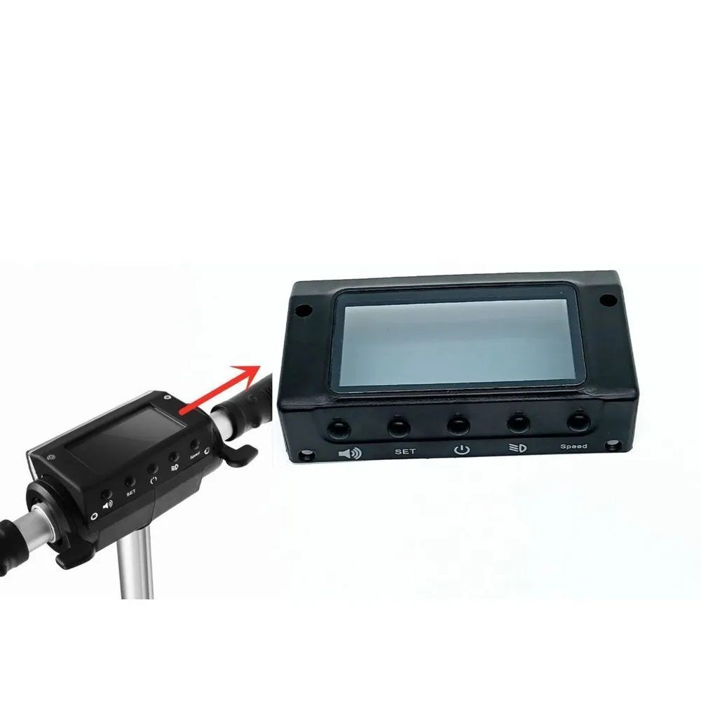 Крышка дисплея Kugoo S3 (под 4 винта)