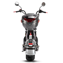 Электроскутер CityCoco WHITE SIBERIA BLACK SEA (SILVER) 5000W