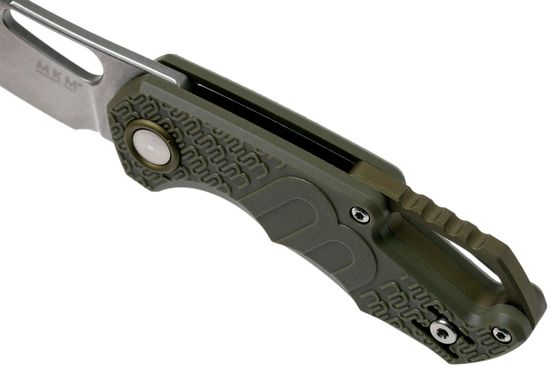 Складной нож MKM "ISONZO" MKM/FX03 2PGR c клинком из стали Böhler N690, рукоять FRN