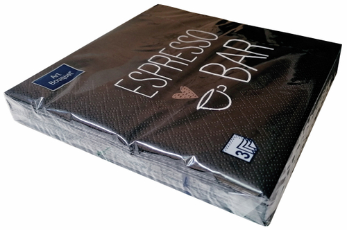 Салфетки бум DESNA BOUQUET 33*33 3сл Espresso bar (20л)