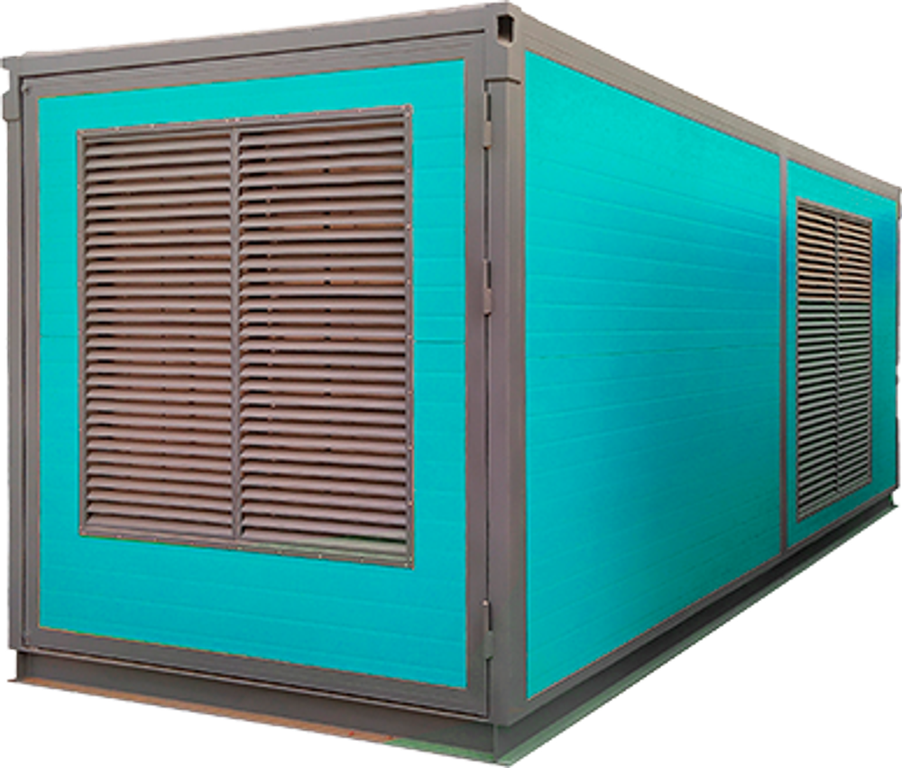 Дизельный генератор MGEp500YI (500 кВт, Yuchai) в контейнере