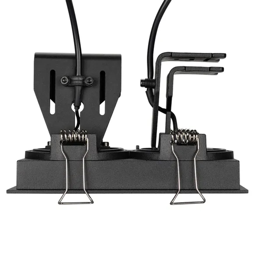 Светильник CL-SIMPLE-S148x80-2x9W Day4000 (BK, 45 deg) (Arlight, IP20 Металл, 3 года) 026877