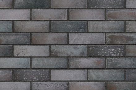 King Klinker - Black Jack (37), 240x71x10 - Клинкерная плитка для фасада и внутренней отделки