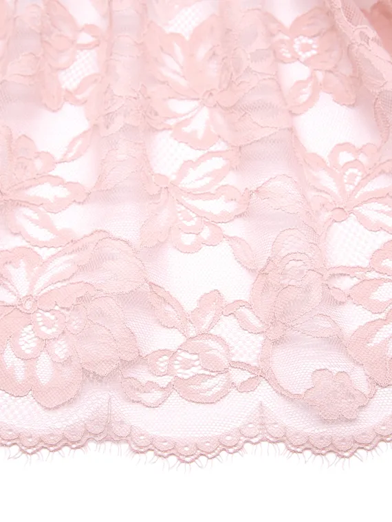 03-203 Кружево эластичные реснички 22 см, лотос