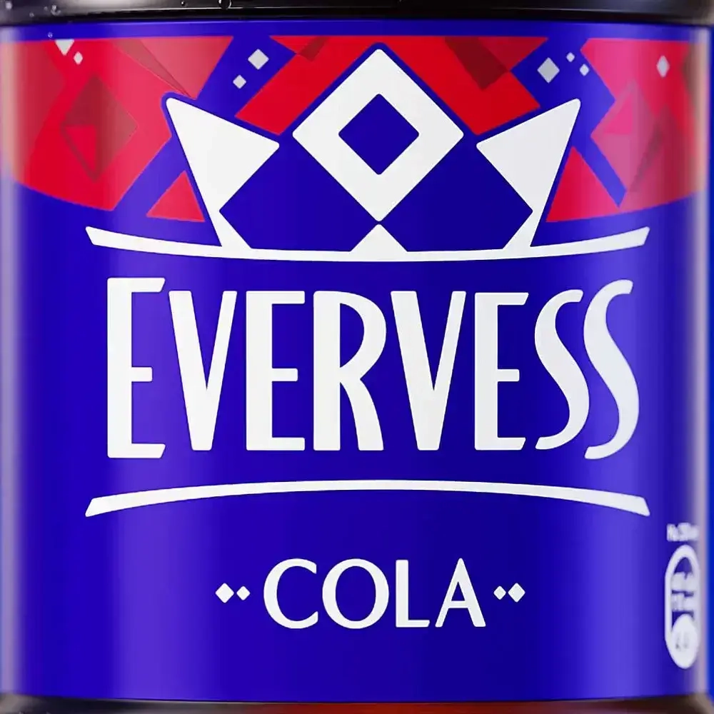 Газированный напиток Evervess Cola, 1 л