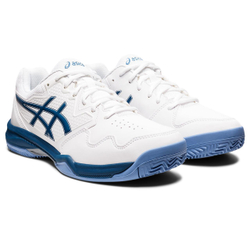 Мужские кроссовки теннисные Asics Gel-Dedicate 7 Clay - white/light indigo