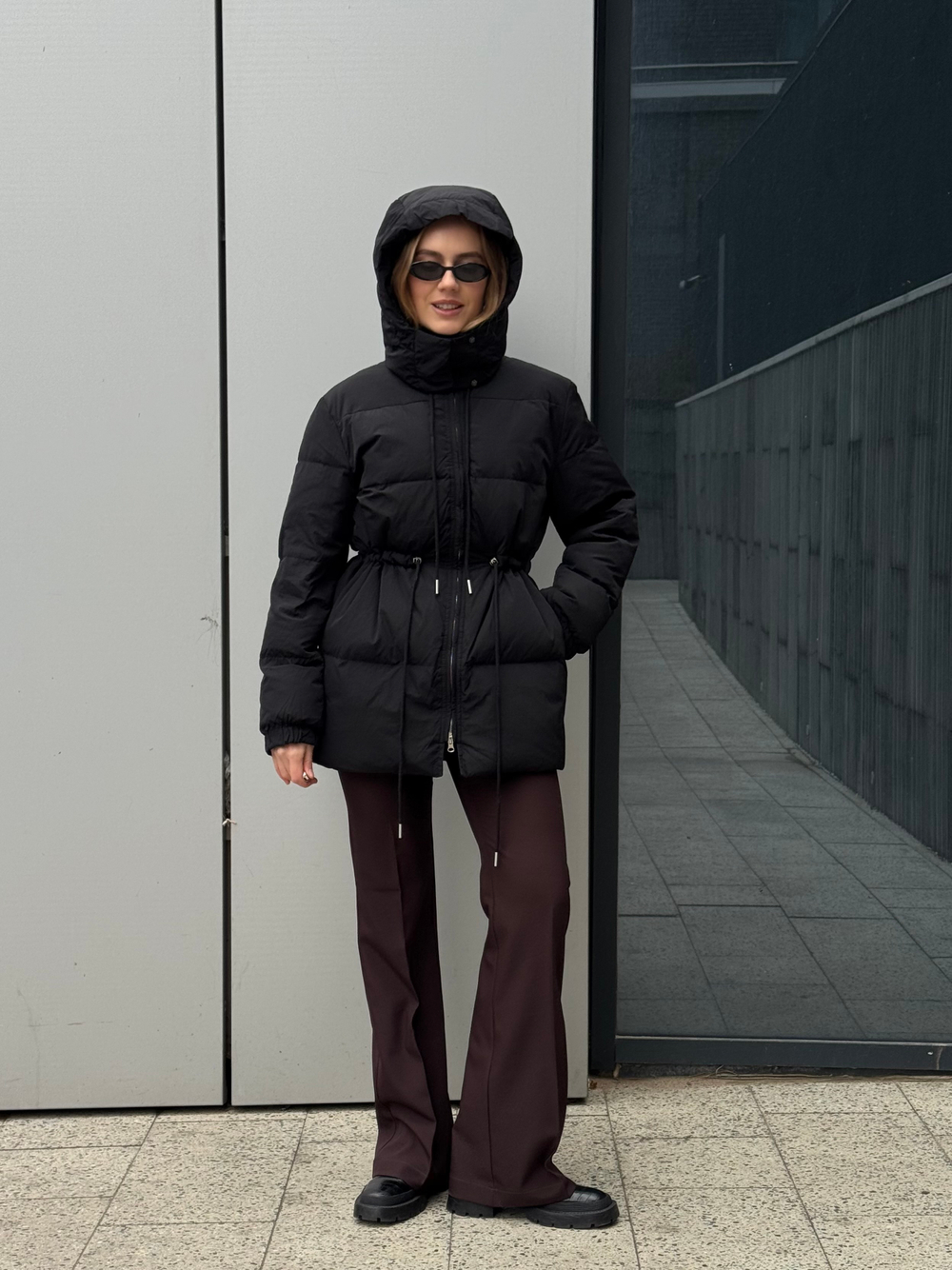 Пуховик Bob черный