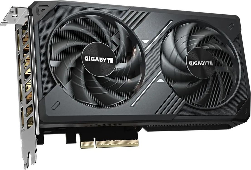 Видеокарта Gigabyte NVIDIA  GeForce RTX 5060 GV-N5060WF2OC-8GD 1.0 8ГБ Windforce, GDDR7, OC,  Ret