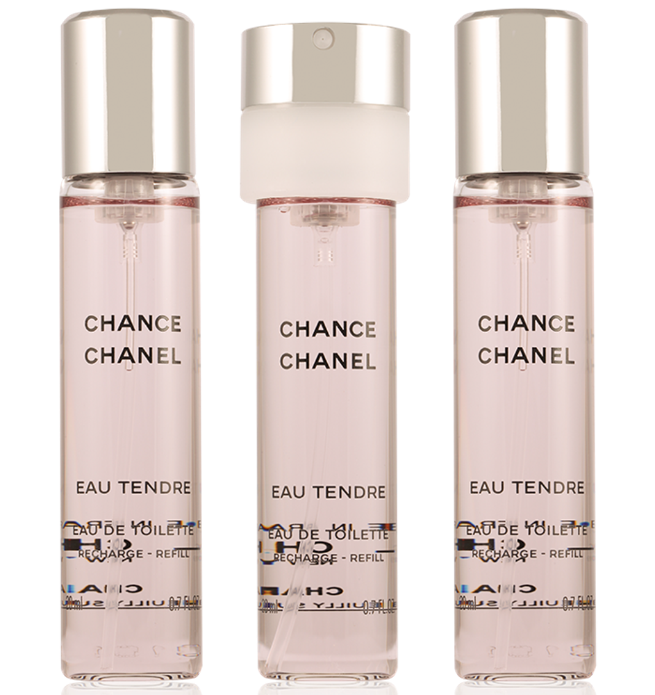 Chanel Chance Eau Tendre Nachfüllung 3 x 20 ml