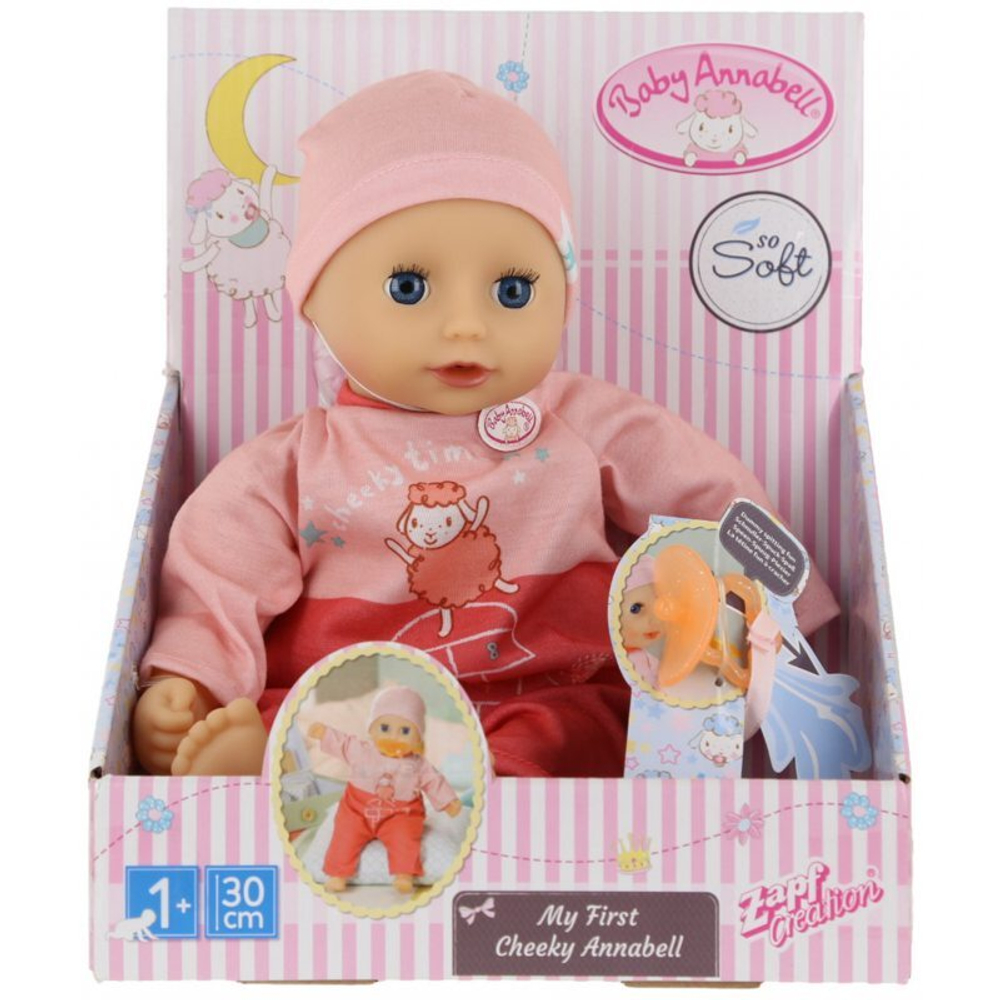 Baby Annabell - Моя первая интерактивная кукла Аннабель, такая мягкая, 30 см 703304