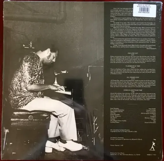 Creative Arts Ensemble With B.J. Crowley – One Step Out - Pure Pleasure LP
