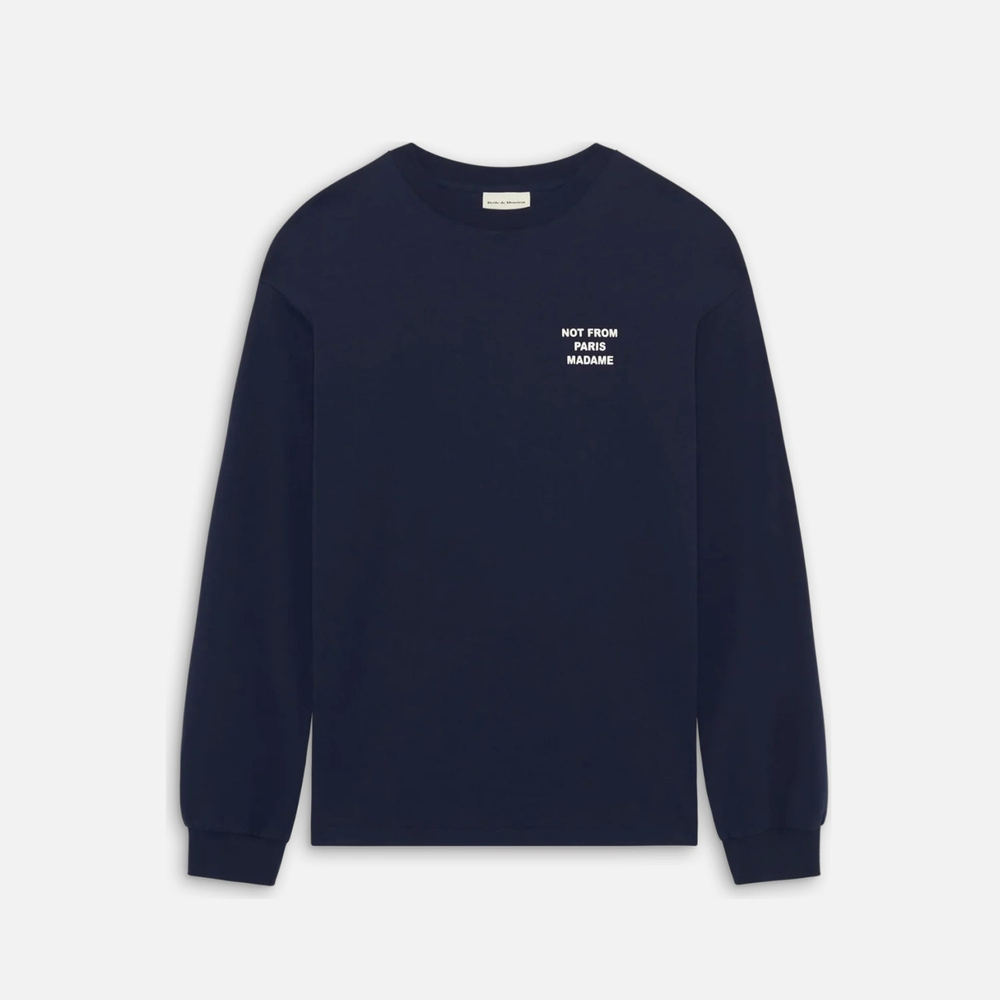 Лонгслив Slogan Calligraphy ML Off White