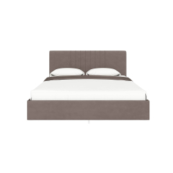 Кровать с латами Соло 160*200, Коричневый
