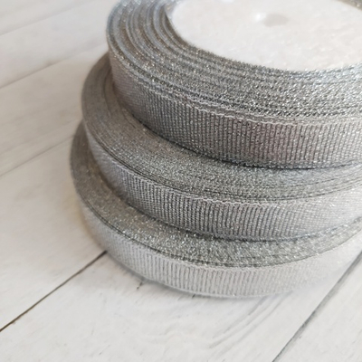 Лента серебро 12мм