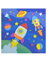 Мягкая картинка "В космосе"