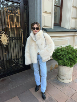 Двусторонняя куртка-дубленка Marilyn