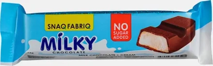 Шоколад Snaq Fabriq молочный со сливочной начинкой 34г
