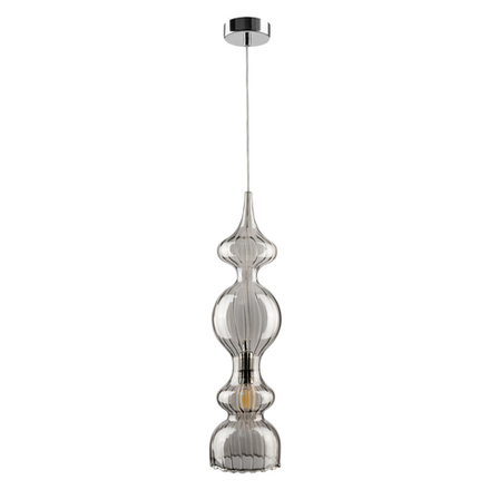 Светильник подвесной Crystal Lux IRIS SP1 A SMOKE