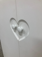 Шкаф 2-х дверный Сердце МДФ белый/белый