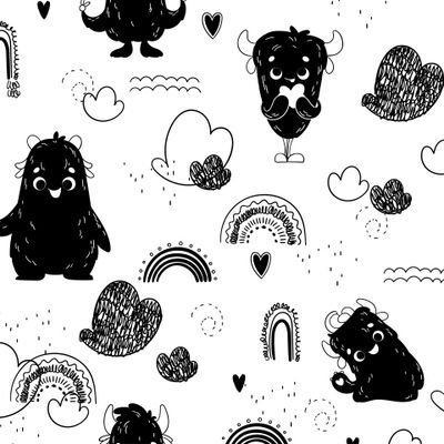 монстры и облако