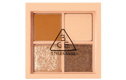 Тени для век 3CE Quad Color Eye Shadows Easy-to-Blend Shimmer No Transfer Complexion Eye Enhancing